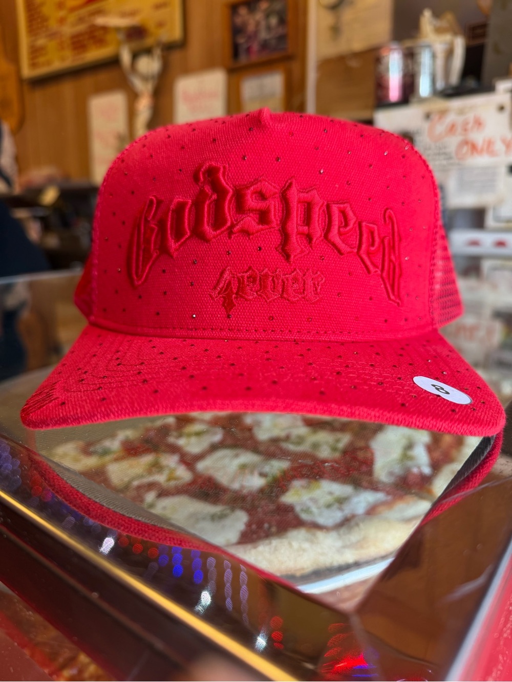 GODSPEED NEW YORK - GS FOREVER TRUCKER HAT VVS (Red)
